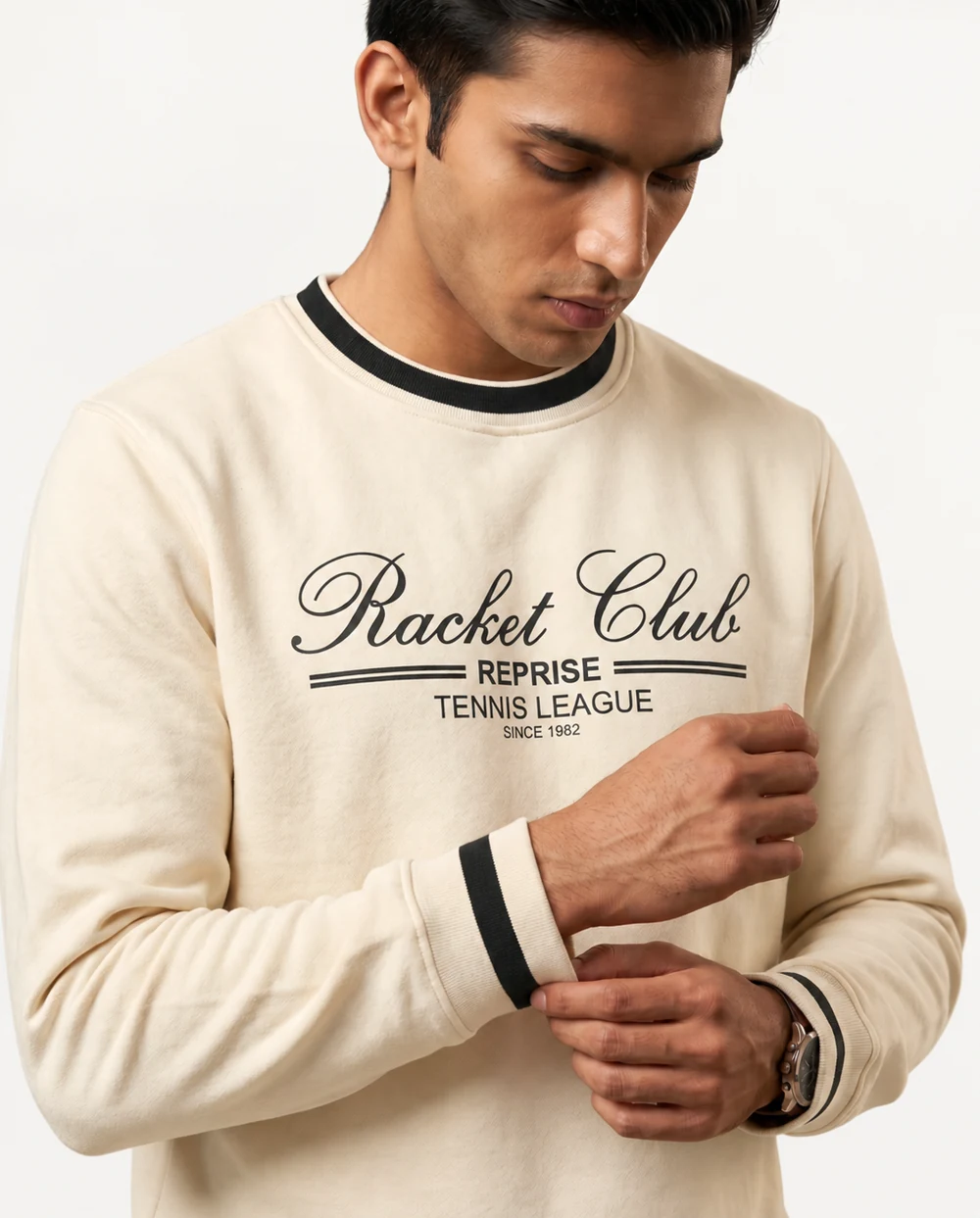 Menswear sweatshirts — selected garment style