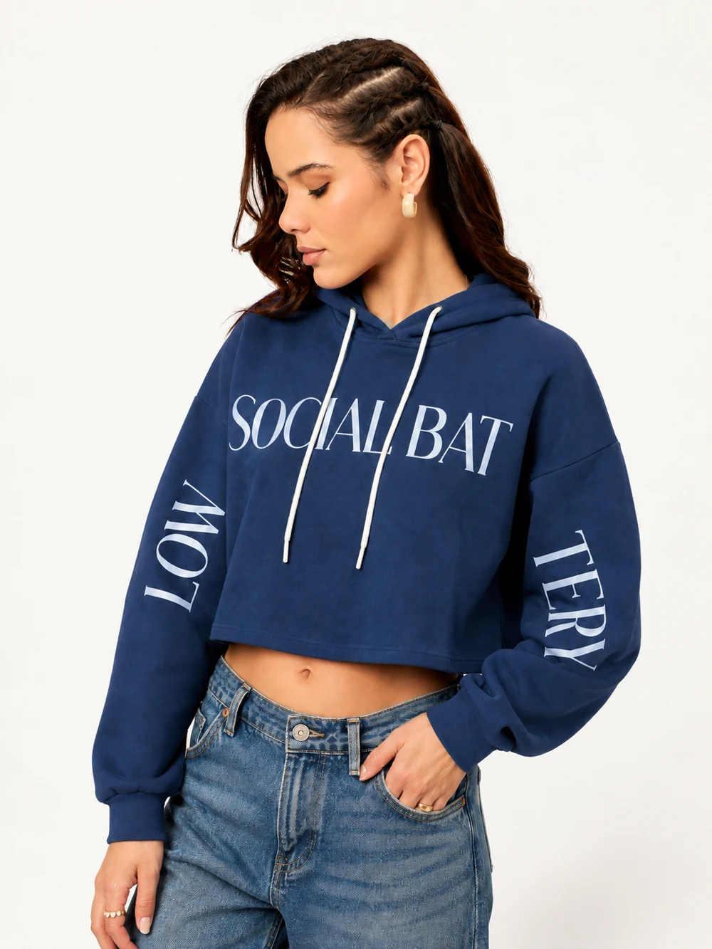 Womenswear hoodies — selected garment style